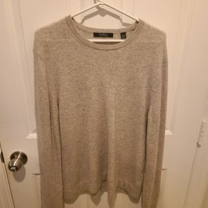 Saks Fifth Avenue Cashmere Sweater Size Medium Beige